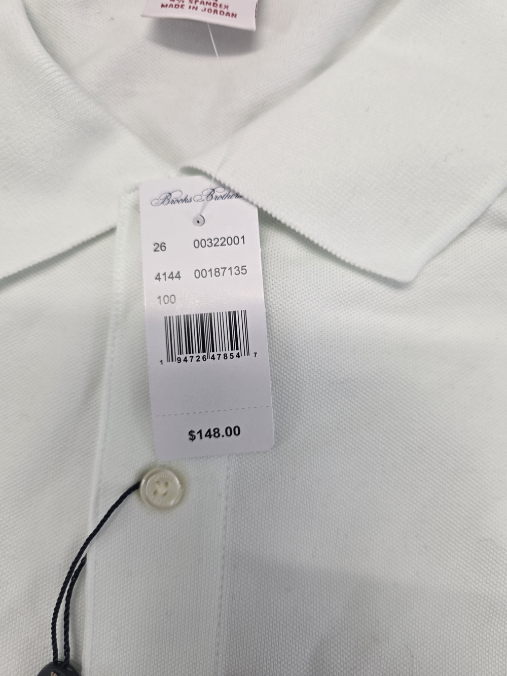 Brooks Brothers Long Sleeve Polo Shirt Men's Size 3XLT NWT - Picture 4 of 8